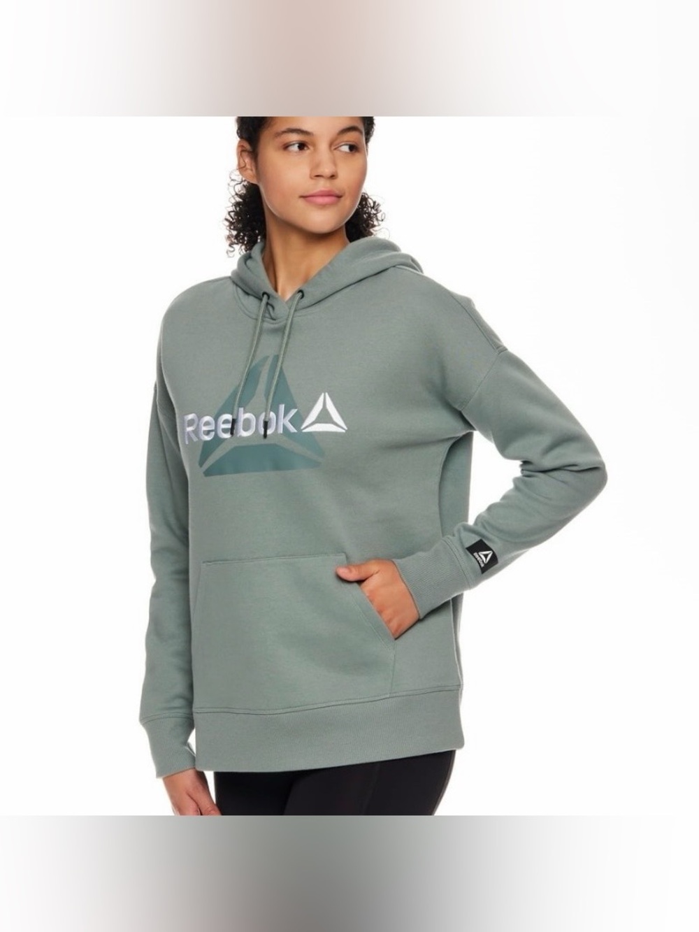 NWOT Reebok Women's Fleece Warm-Up Hoodie, Women’s Size XL